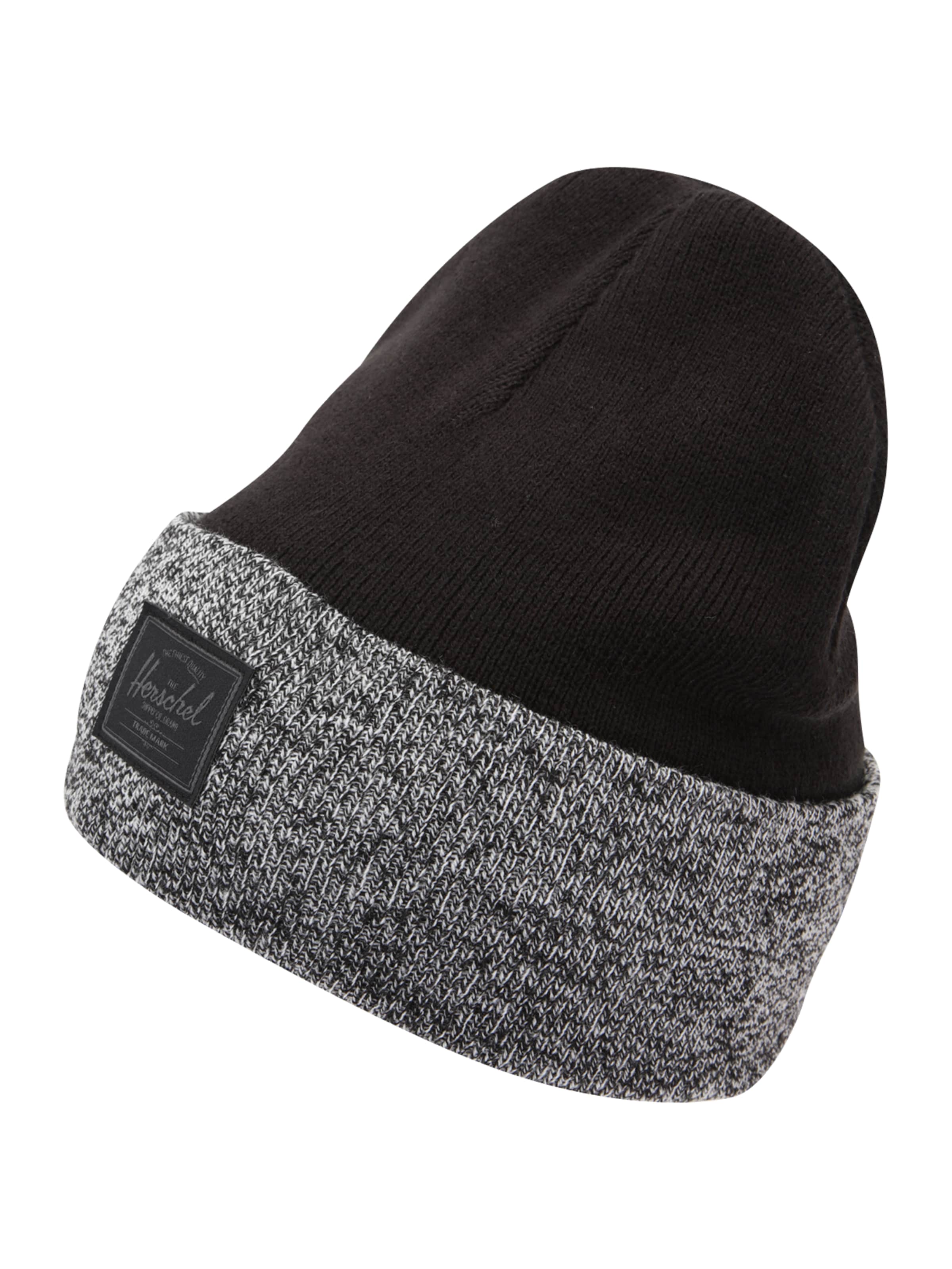 Herschel Beanie 'Elmer' in Black: front
