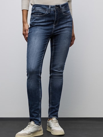 STREET ONE Slim fit Jeans 'York' in Blue: front