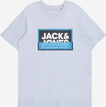 Jack & Jones Junior T-Shirt 'JCOLogan' in Blau: Vorderseite
