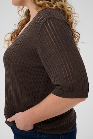 Pull-over 'KCabeline' KAFFE CURVE en marron