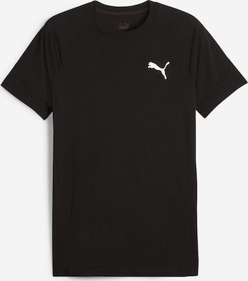 PUMA - Camiseta funcional 'Evostripe' en negro: frente