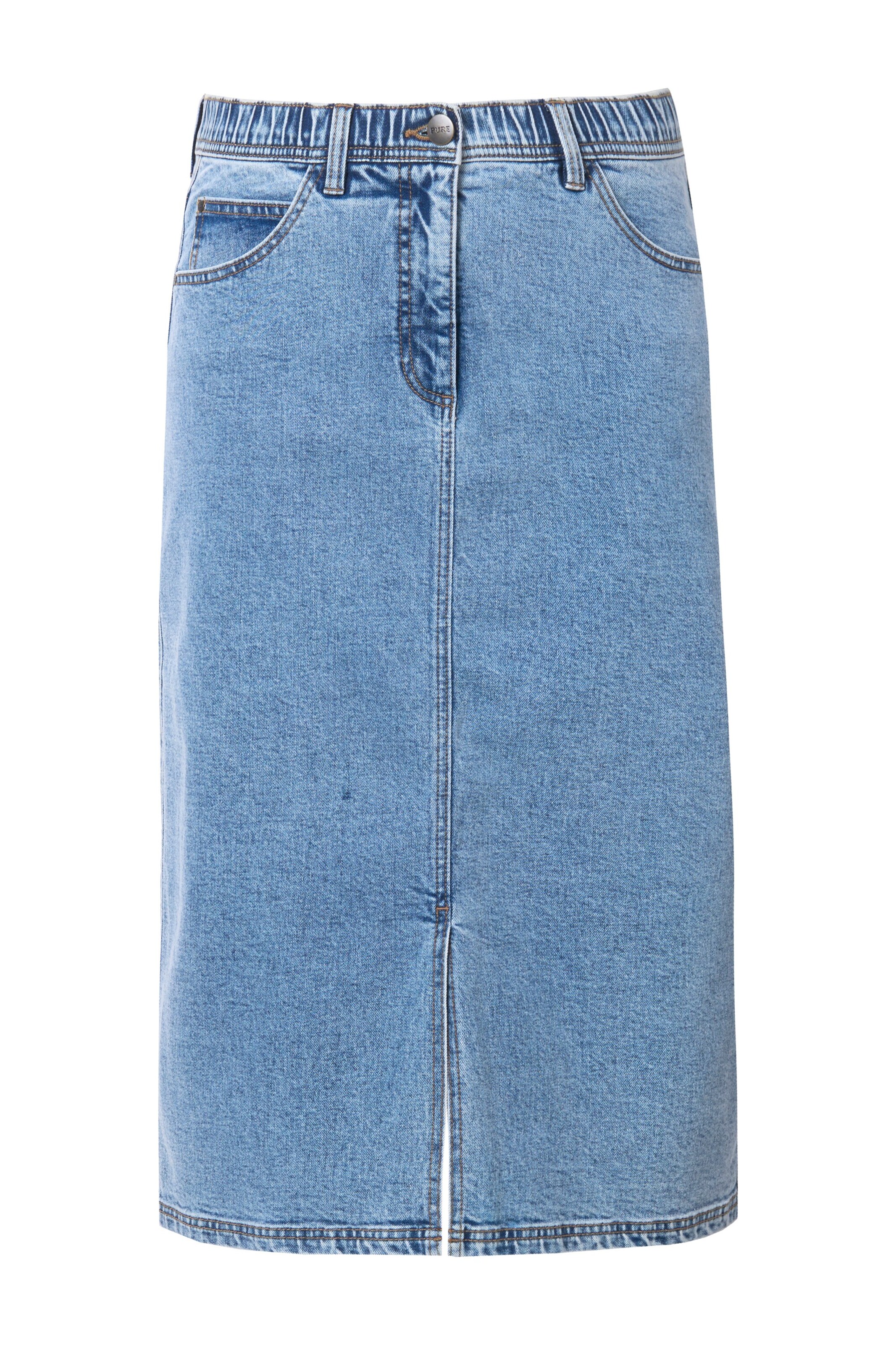 Ulla Popken Szoknyák - kék: elől