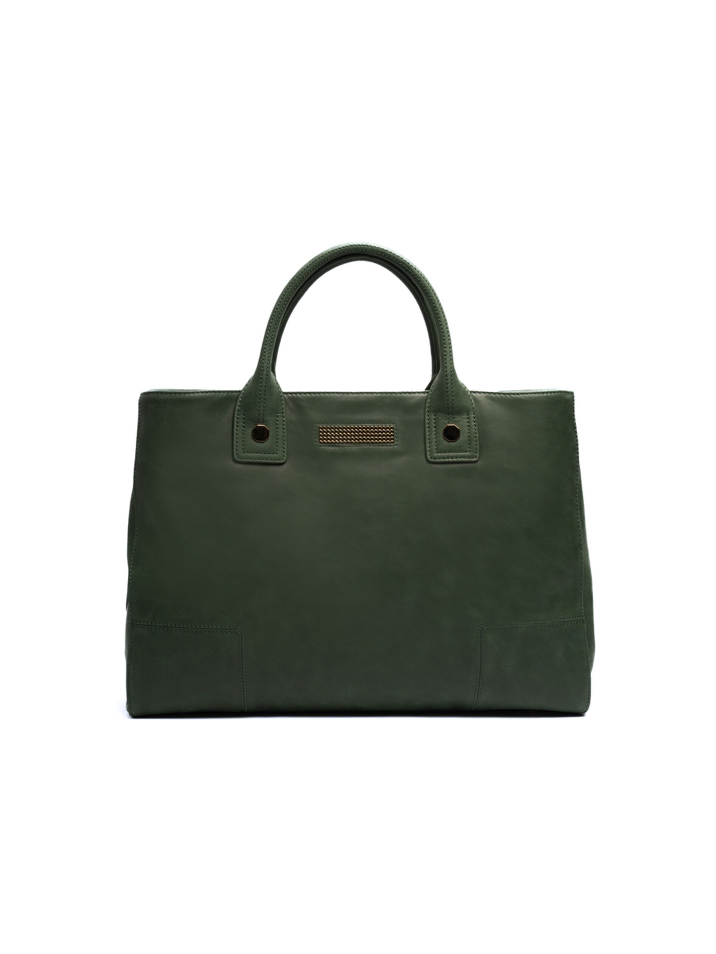 Clio Handbag 'CLASSIC' in Green: front