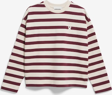 ARMEDANGELS Sweatshirt 'FRANKAA' in Rood: voorkant