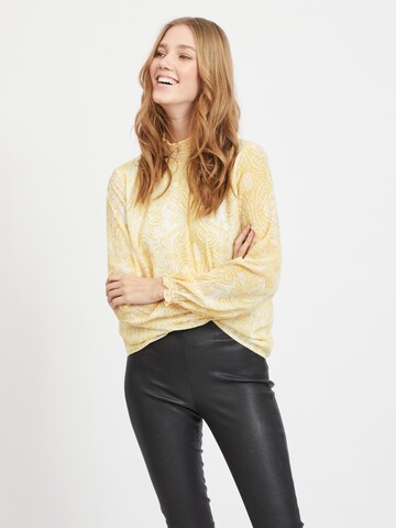 VILA - Blusa en amarillo: frente