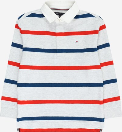 TOMMY HILFIGER T-Shirt 'Rugby' en bleu marine / gris foncé / rouge, Vue avec produit