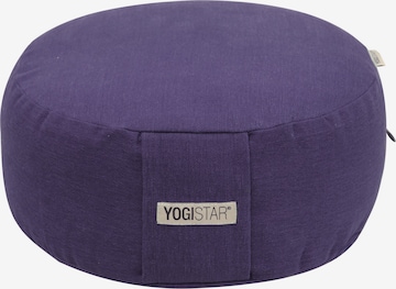 YOGISTAR.COM Pillow in Purple: front