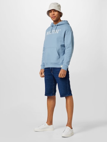 MUSTANG Sweatshirt 'Bennet' in Blau