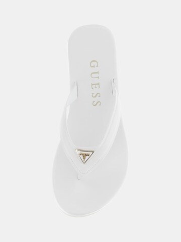 GUESS T-Bar Sandals 'Candry' in White