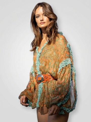 Chemisier 'Blouse Romeo' Miss June en orange