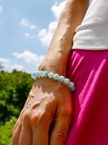 Bracelet 'Aquamarin' Tiger Treasure Qualität, inspiriert seit 1890 en bleu