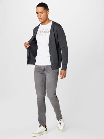 ABOUT YOU Knit Cardigan 'Aron' in Grey