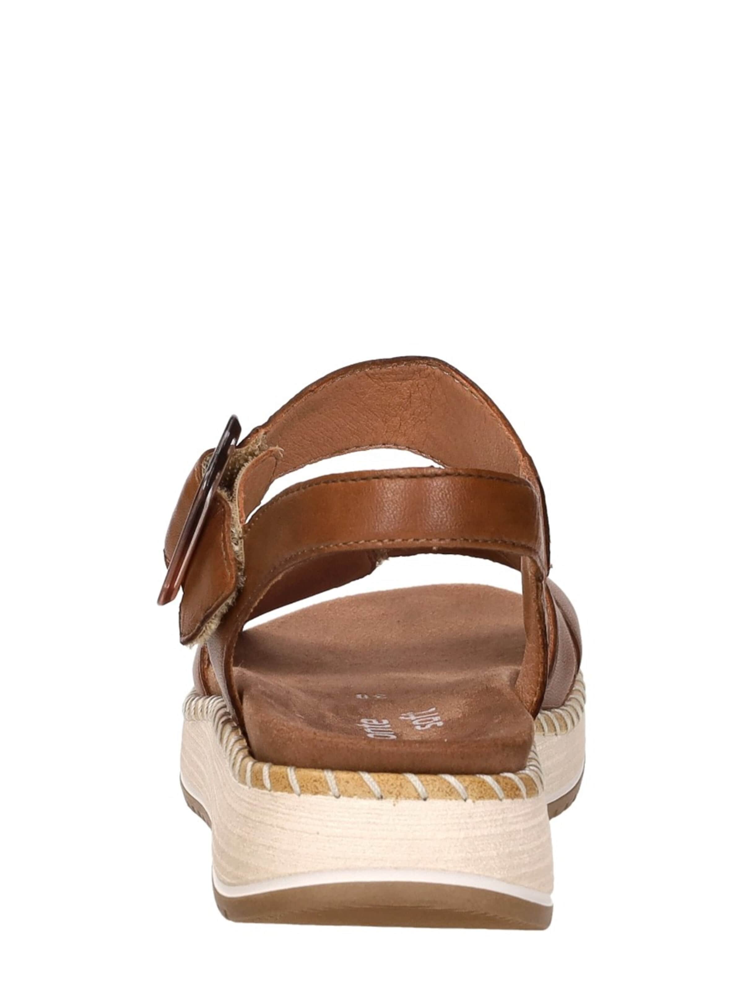 Sandales 'Sandalen Plat' REMONTE en marron