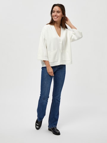 Peppercorn Cardigan 'Rosalia' i hvid