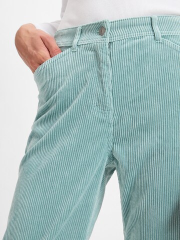 Marie Lund Loosefit Broek in Blauw