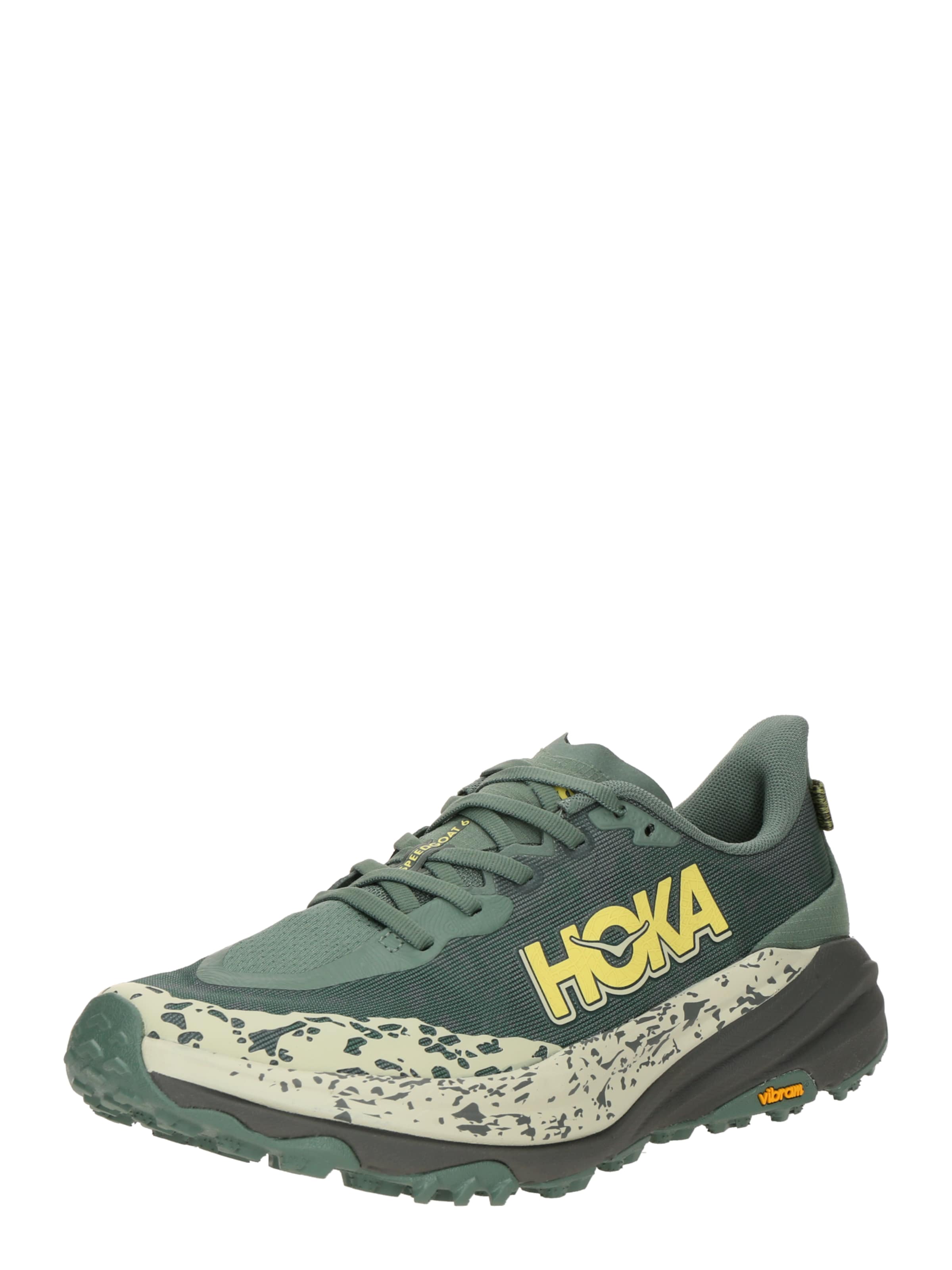 HOKA Running shoe 'SPEEDGOAT 6' in Green: front