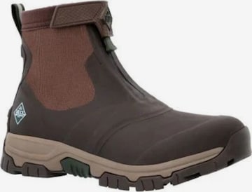 Muck boot Kalosze outdoorowe 'MENS APEX MID ZIP' w kolorze brązowy: przód