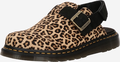Dr. Martens Clogs 'Jorge II' in braun / brokat / schwarz, Produktansicht
