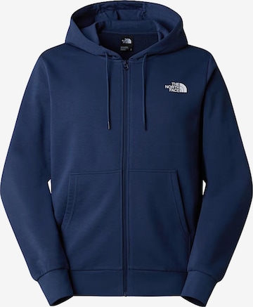 THE NORTH FACE Sweatshirt 'SD LIGHT REG FZ HD' in Blauw: voorkant