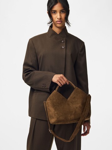 PIECES Tasche 'MARIA ' in Braun: Vorderseite
