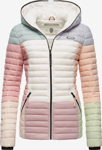 NAVAHOO Between-season jacket 'Multikulti ' in Mixed colours: front