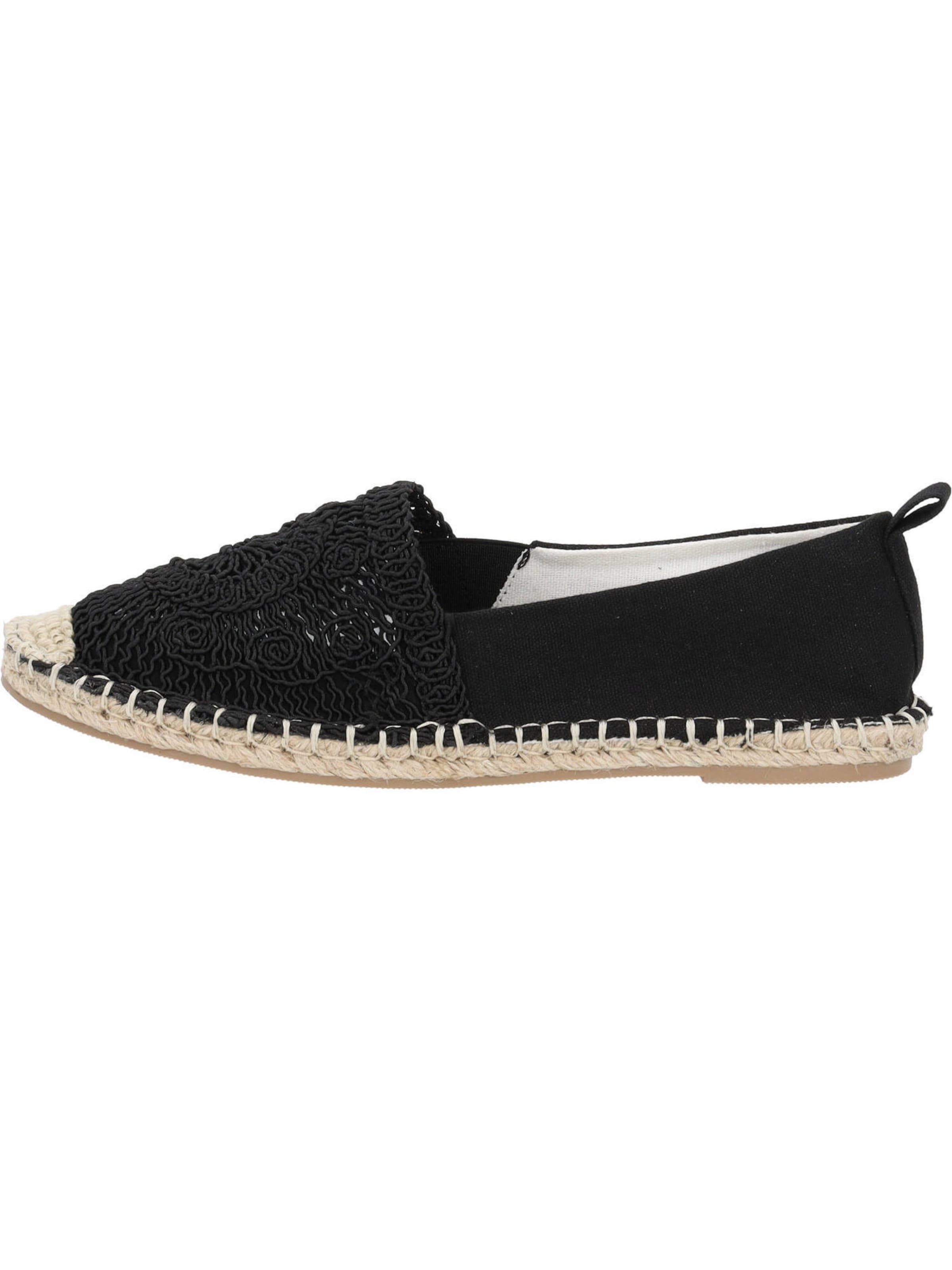 Palado by Sila Sahin Espadrilles 'Serd ' in Schwarz: Vorderseite