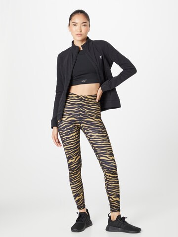 Skinny Pantalon de sport 'NADI' DELICATELOVE en noir