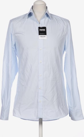 Marvelis Button Up Shirt in M in Blue: front