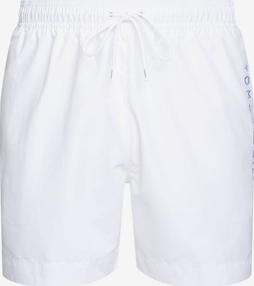 TOMMY HILFIGER Board Shorts in White: front