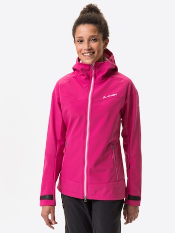 VAUDE Outdoor Jacket 'All Year Elope' in Pink: front