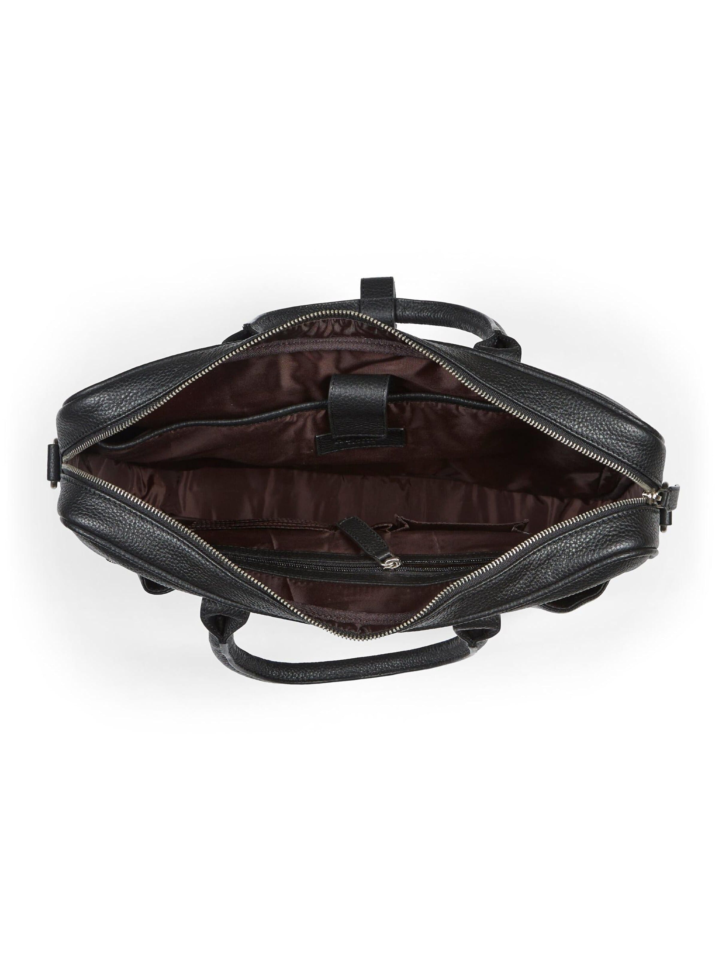 Howard London Laptoptaske 'Laptop Bag Sam Black' i sort