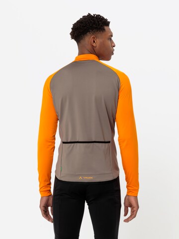VAUDE Sports sweat jacket 'Posta' in Orange