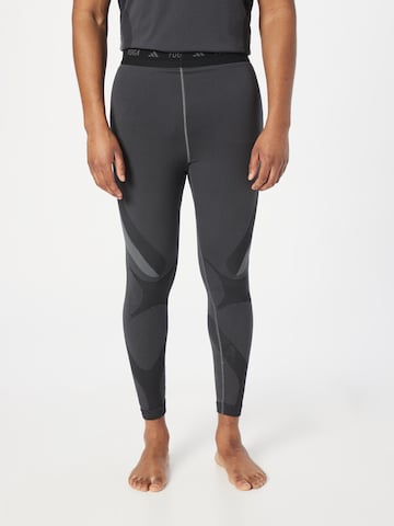 Skinny Pantalon de sport 'Prime Seamless' ADIDAS PERFORMANCE en noir : devant