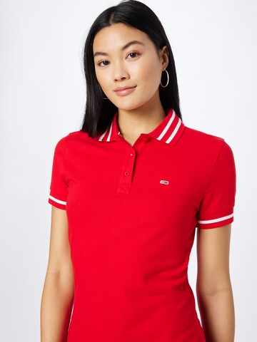 Tommy Jeans - Vestido em vermelho