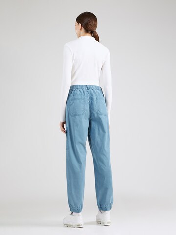 Effilé Pantalon cargo Marks & Spencer en bleu