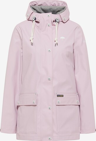 Schmuddelwedda Regenjacke in Pink: predná strana