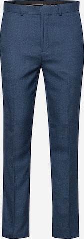 BURTON MENSWEAR LONDON - Pantalón de pinzas en azul: frente