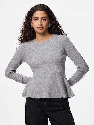 PIECES Pullover 'PCAmma' i grå: forside