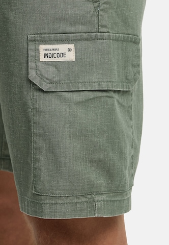 INDICODE JEANS Regular Chino trousers ' INCorry ' in Green