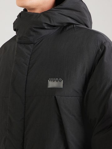 HUGO - Abrigo de invierno 'Mandev2541' en negro