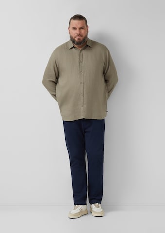 s.Oliver Regular fit Overhemd in Groen