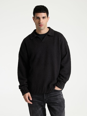CHASIN' Sweater 'Odin' in Black: front
