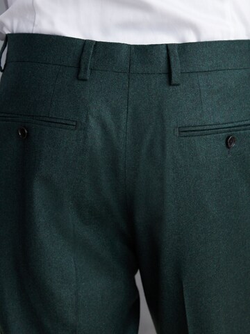 Next Slimfit Pantalon in Groen