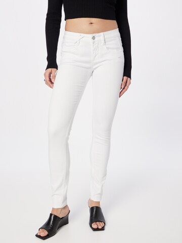 Coupe slim Pantalon 'NELE' Gang en blanc : devant