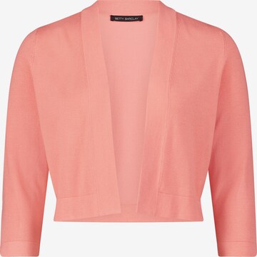 Betty Barclay Gebreid vest in Roze: voorkant