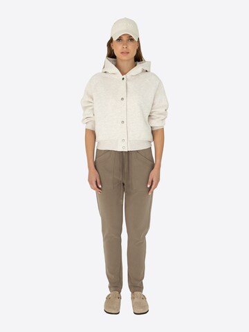 MSCW Tapered Pants 'Jukin' in Brown: front