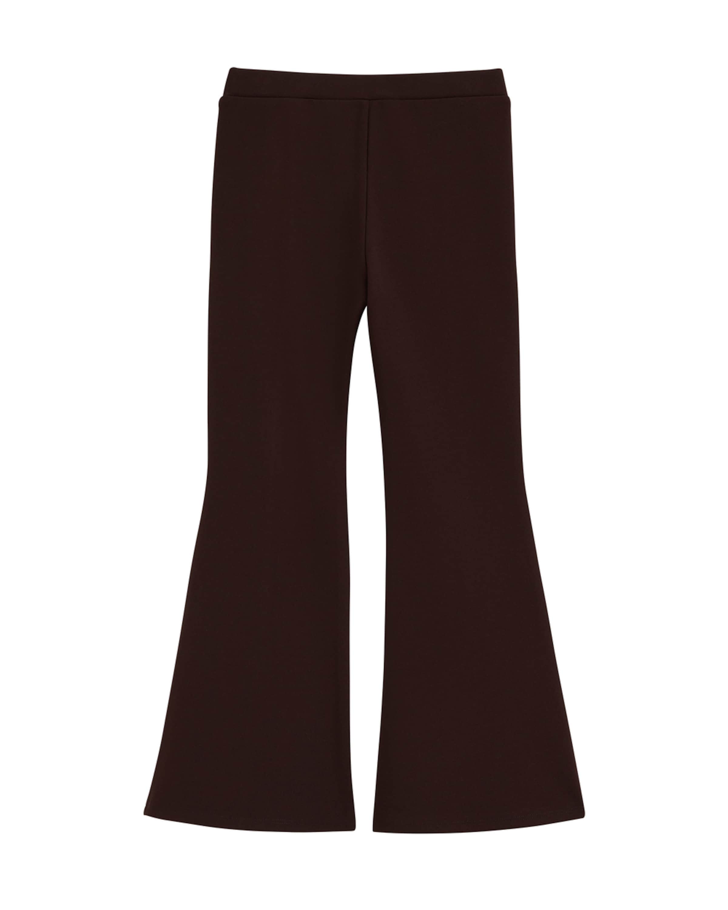 WE Fashion Flared Leggings in Bruin