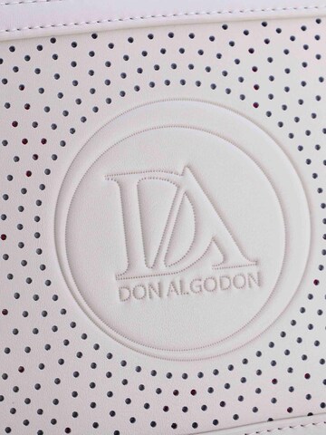 Don Algodon - Bolso de hombro 'Ondina' en blanco