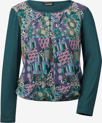 Chemisier Goldner en vert : devant