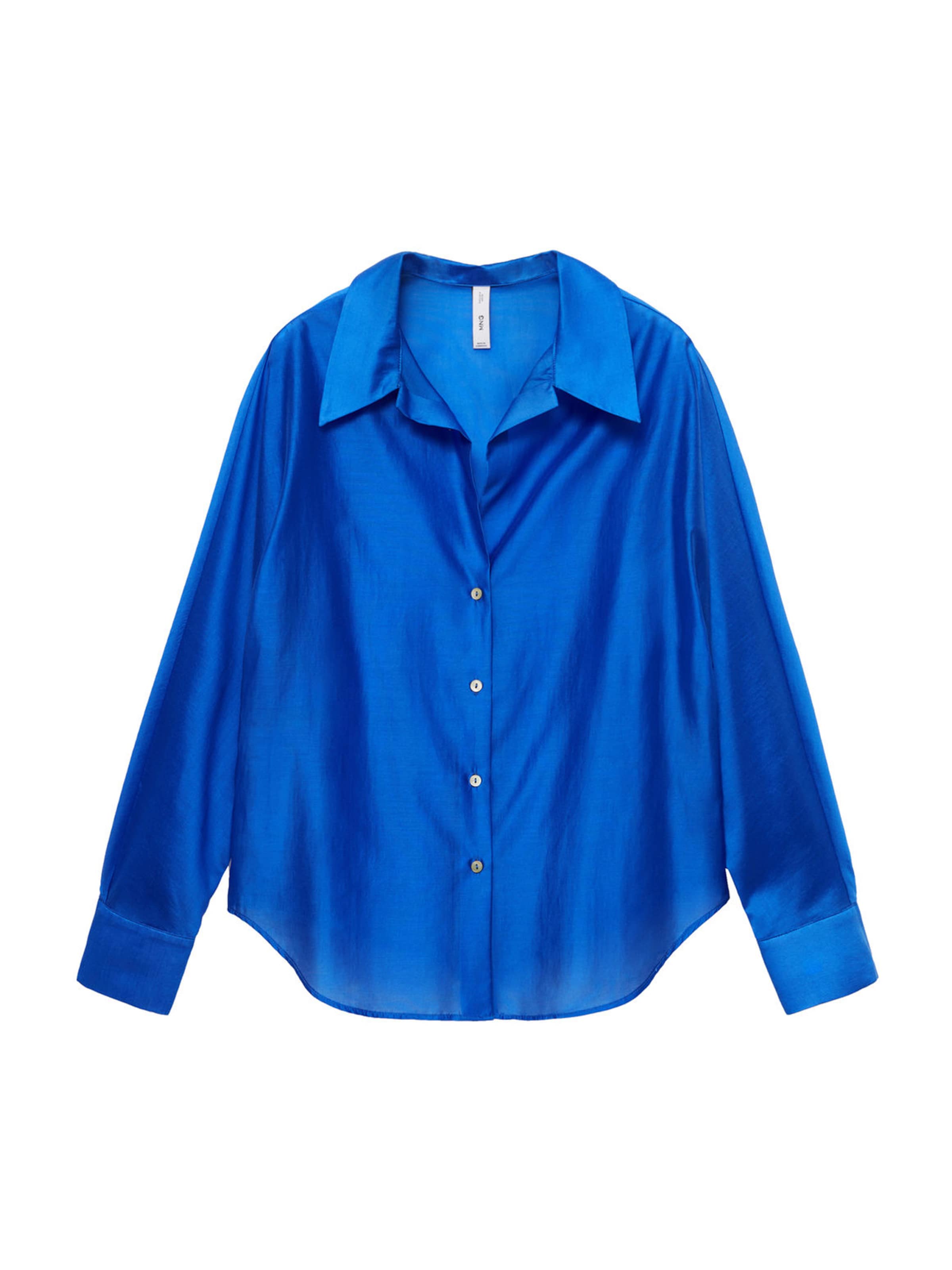 MANGO Halenka 'JUNE' – modrá: přední strana